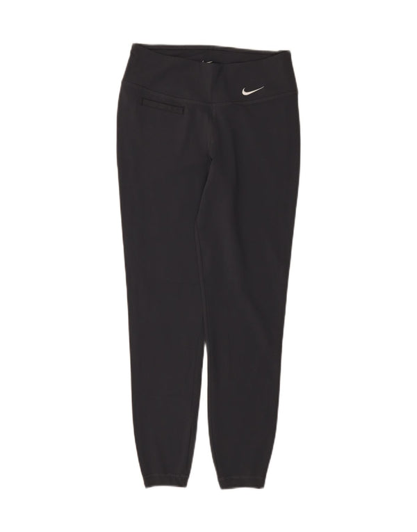 Nike Legging Dri Fit pour femme UK 8 Petit Gris