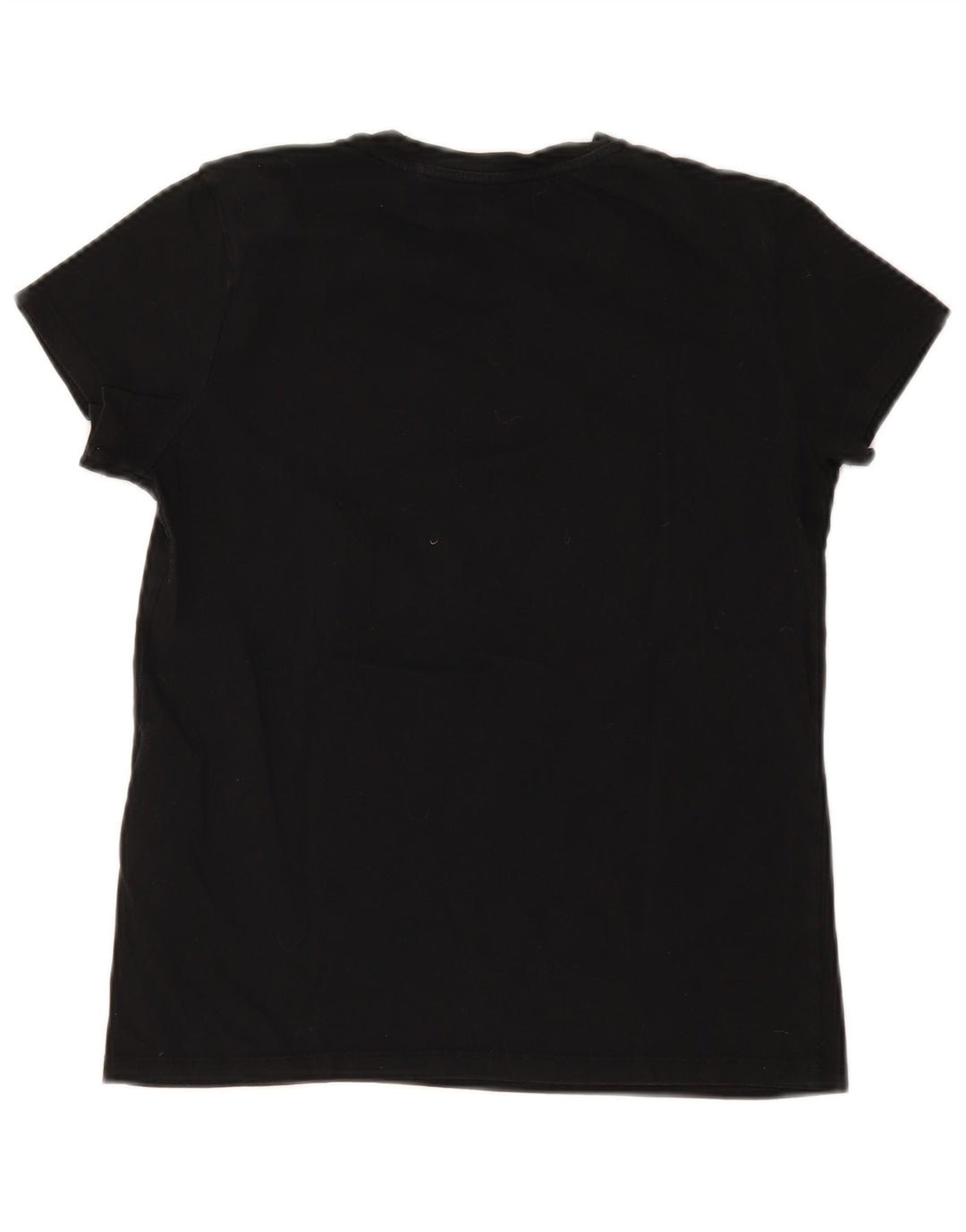 Levi's T-Shirt Femme UK 10 Petit Noir Coton