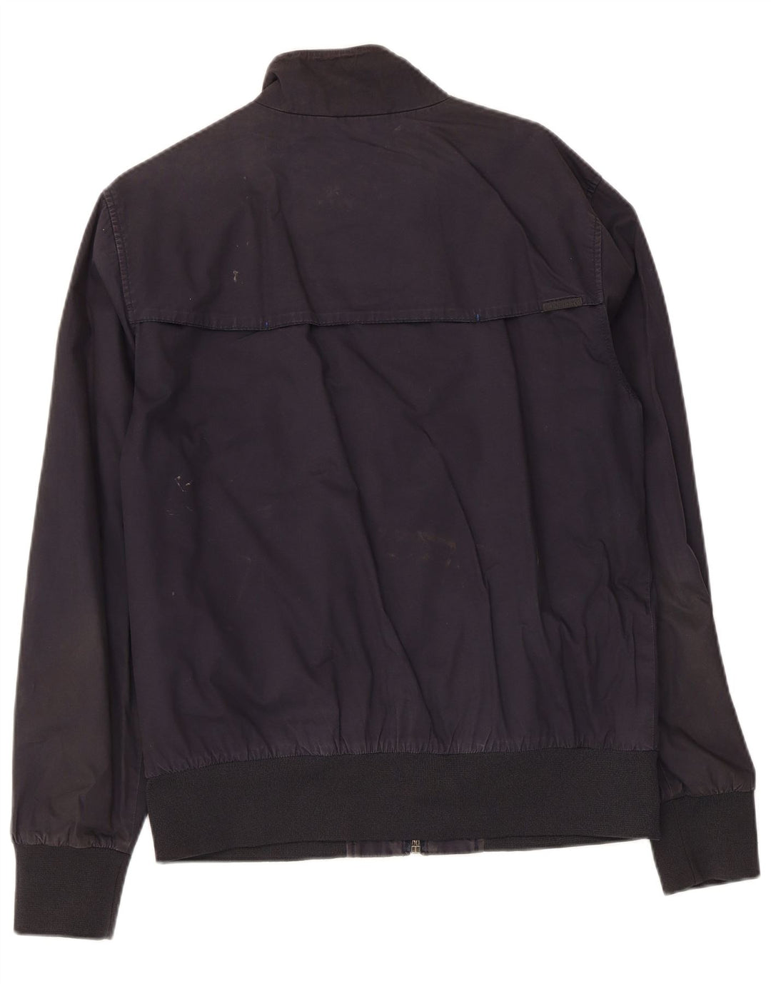 Superdry Veste Bomber Homme UK 42 XL Bleu Marine Coton