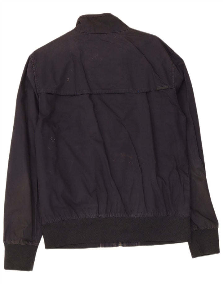 Superdry Veste Bomber Homme UK 42 XL Bleu Marine Coton