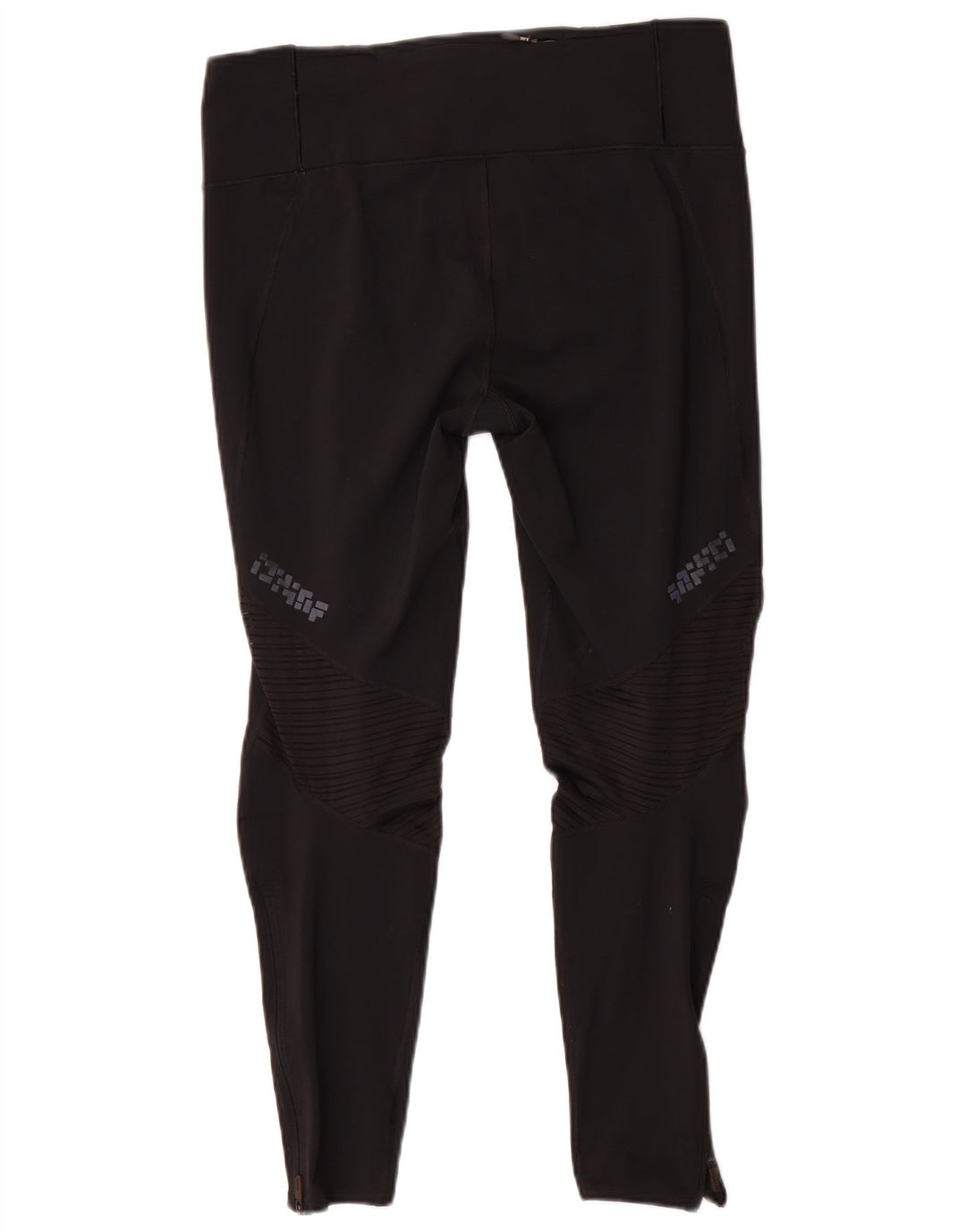 Adidas Climacool Graphic Leggings UK 16/18 Large Noir Polyester