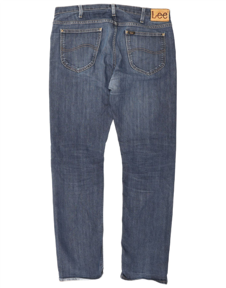 Lee Jean Droit Daren W36 L34 Homme Bleu Coton