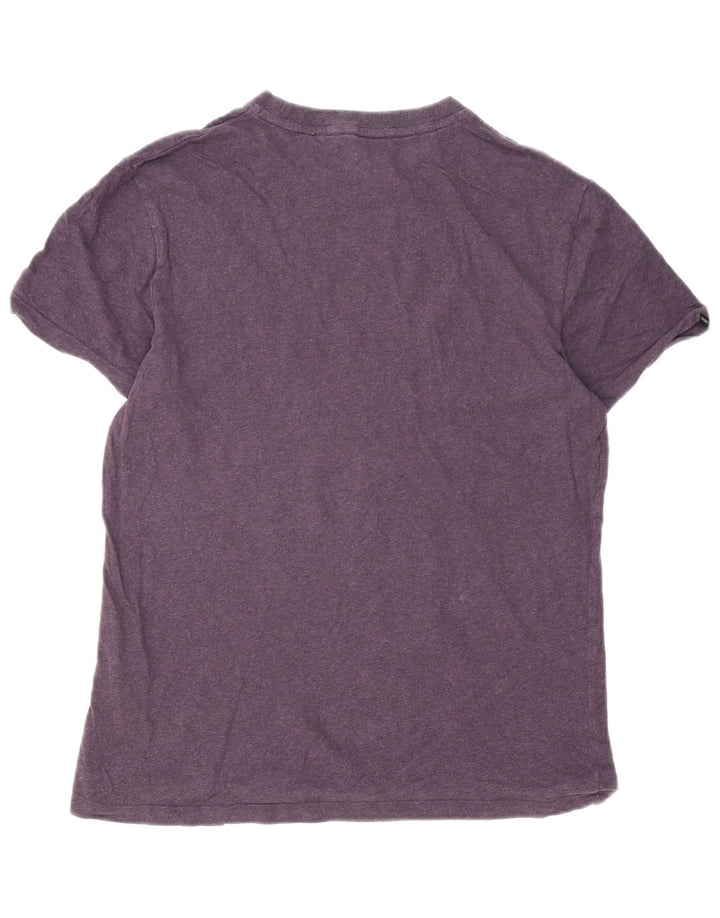 Superdry T-Shirt Homme Violet Moyen Coton