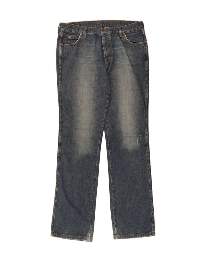 WRANGLER Jean Droit Evolution Homme W36 L36 Bleu Coton