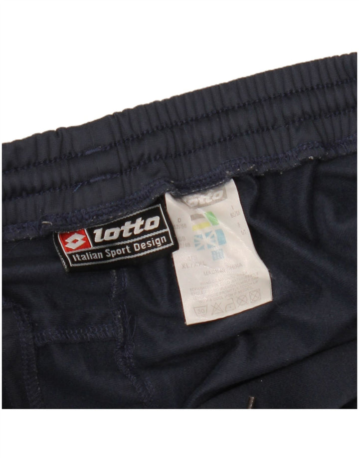 Lotto Pantalon de Survêtement Homme XL Bleu Marine Polyester