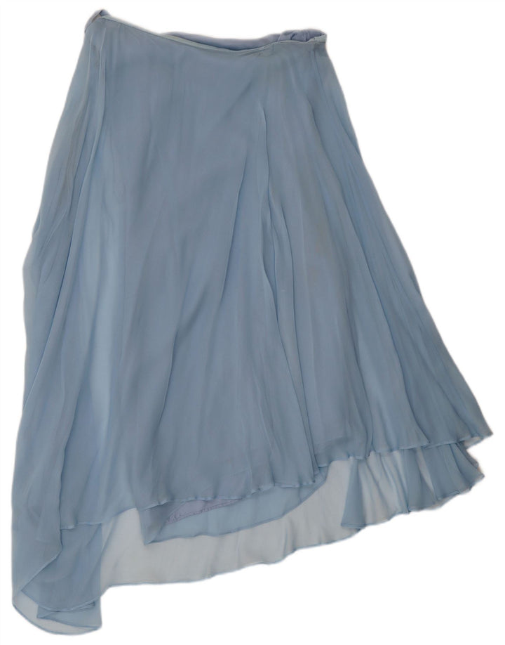 jupe asymétrique femme vintage W30 Bleu moyen