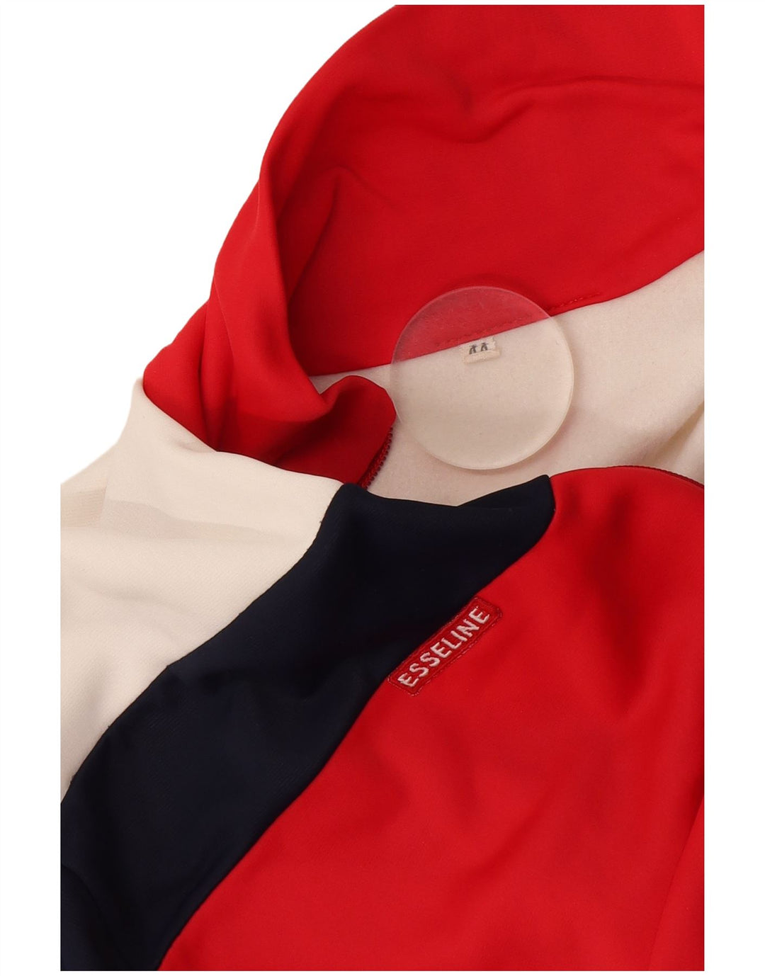 vintage Femme Survêtement Top Veste IT 44 XS Red Colourblock