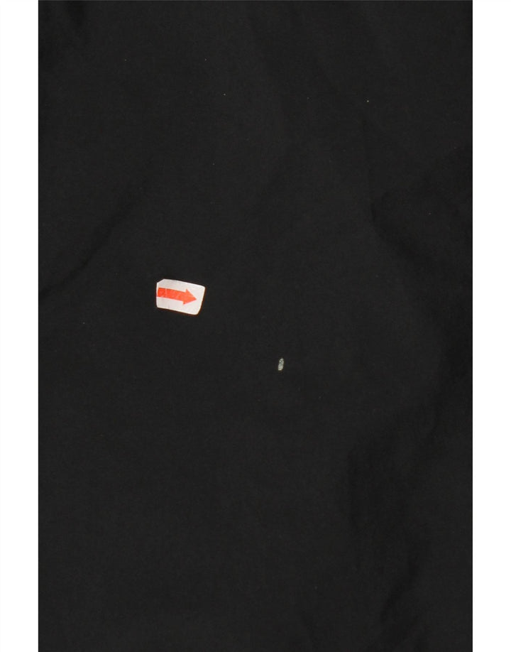 NIKE Veste de pluie à capuche pour garçon 12-13 ans Large Noir Colorblock Polyester