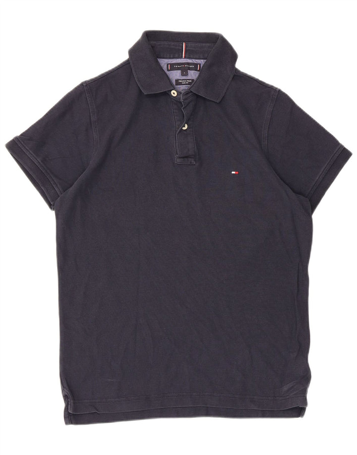 TOMMY HILFIGER Polo Slim Fit Homme Petit Bleu Marine