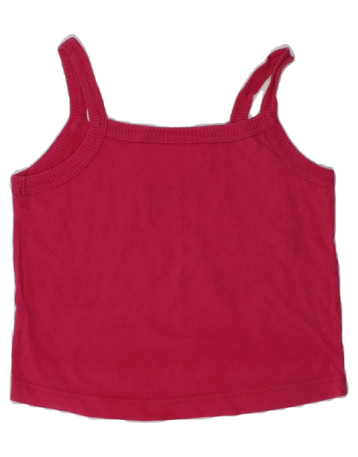 PUMA Girls Cami Top 5-6 Years Pink | Vintage Puma | Thrift | Second-Hand Puma | Used Clothing | Messina Hembry 