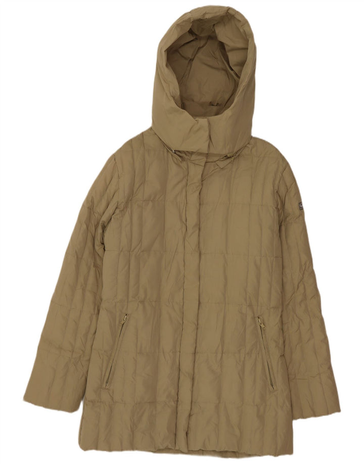 Sergio Tacchini Veste matelassée à capuche pour femme IT 44 Kaki moyen
