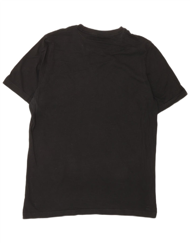 PUMA T-Shirt Graphique Homme Noir Moyen Coton
