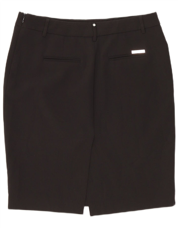 Liu Jo Jupe Crayon Femme IT 42 Moyen W30 Noir Polyester
