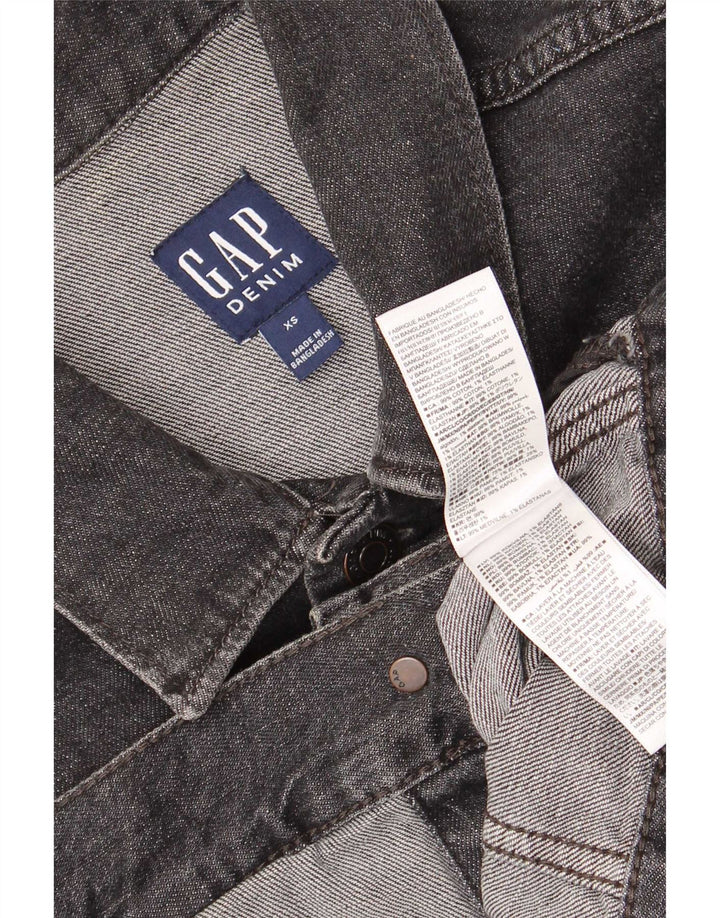 Gap Veste en Jean Homme UK 34 XS Gris Coton