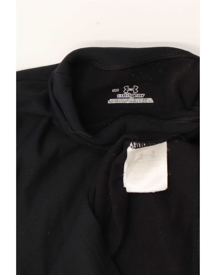 Under Armour Cold Gear Haut à Manches Longues Homme Bleu Marine Petit Nylon