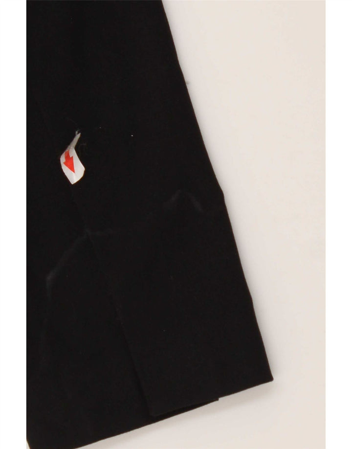 Marks & Spencer Veste blazer à 1 bouton pour femme UK 12 Noir moyen Polyester