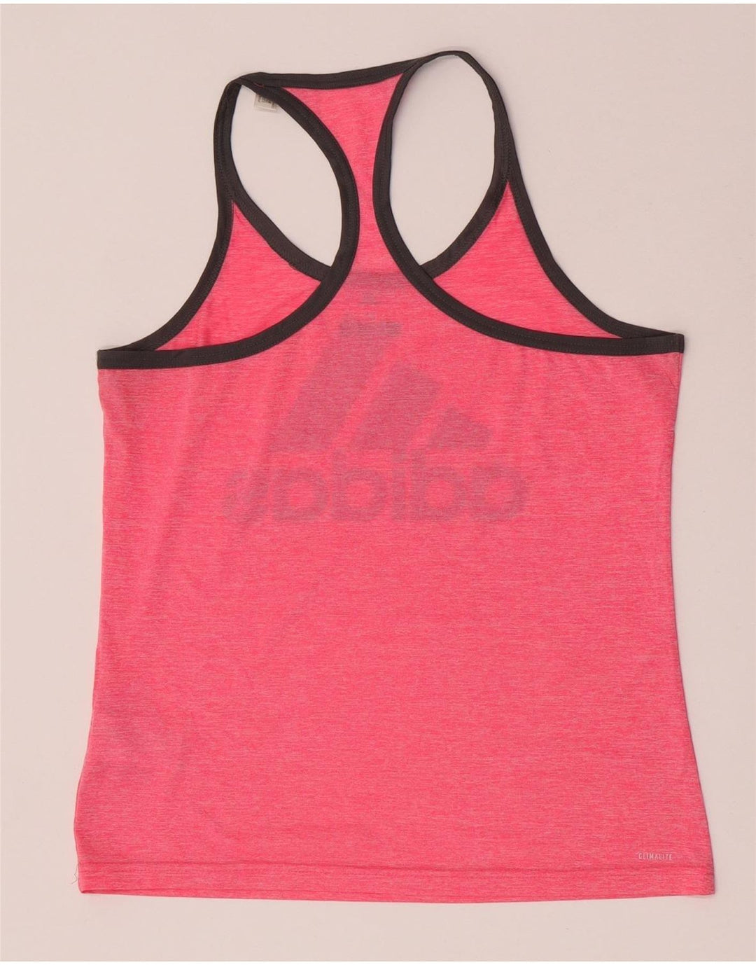 Adidas Femmes Climacool Graphic Débardeur UK 12/14 Rose Moyen Polyester