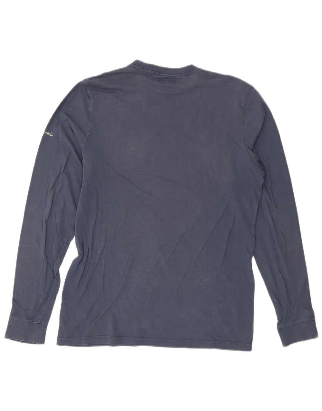 Columbia Haut Graphique à Manches Longues Homme Bleu Moyen Coton