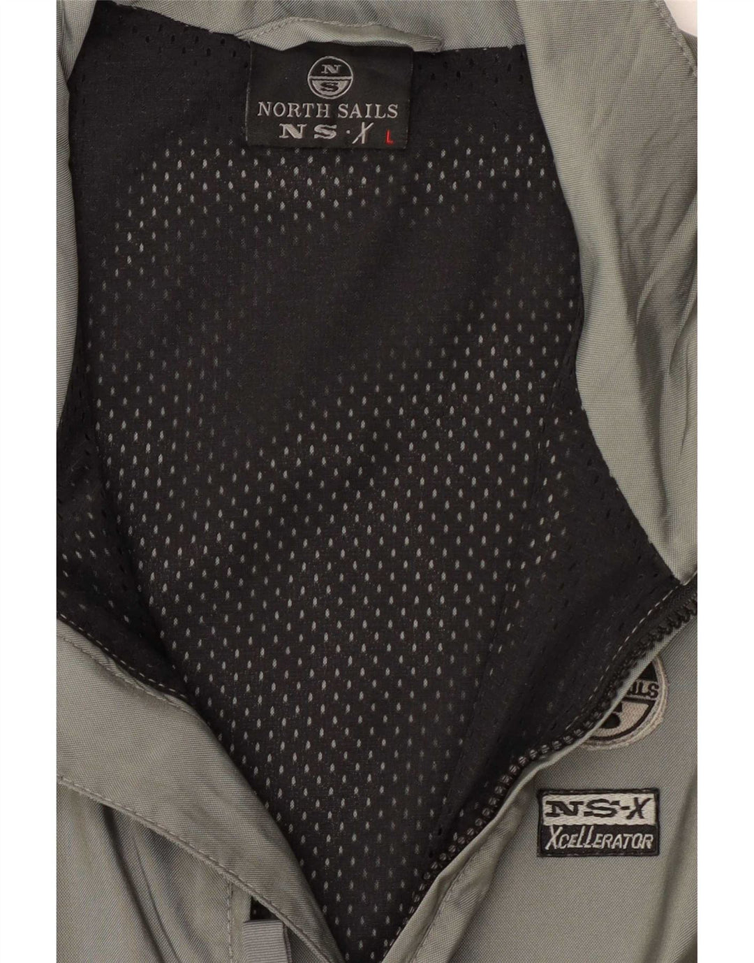 North Sails Veste de survêtement sans manches pour hommes, grand kaki