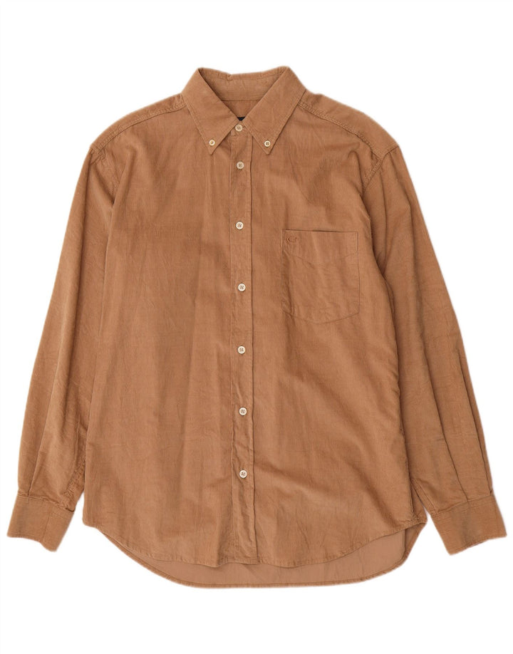 CARRERA Chemise Velours Côtelé Homme Marron Moyen Coton