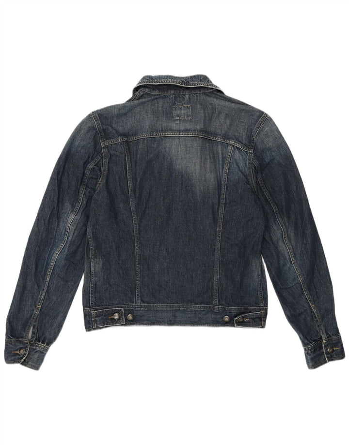 Gas Veste en Jean Femme UK 14 Grand Bleu Coton
