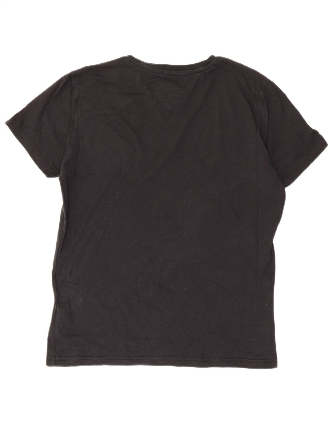 Tommy Hilfiger T-Shirt Homme Noir Moyen Coton