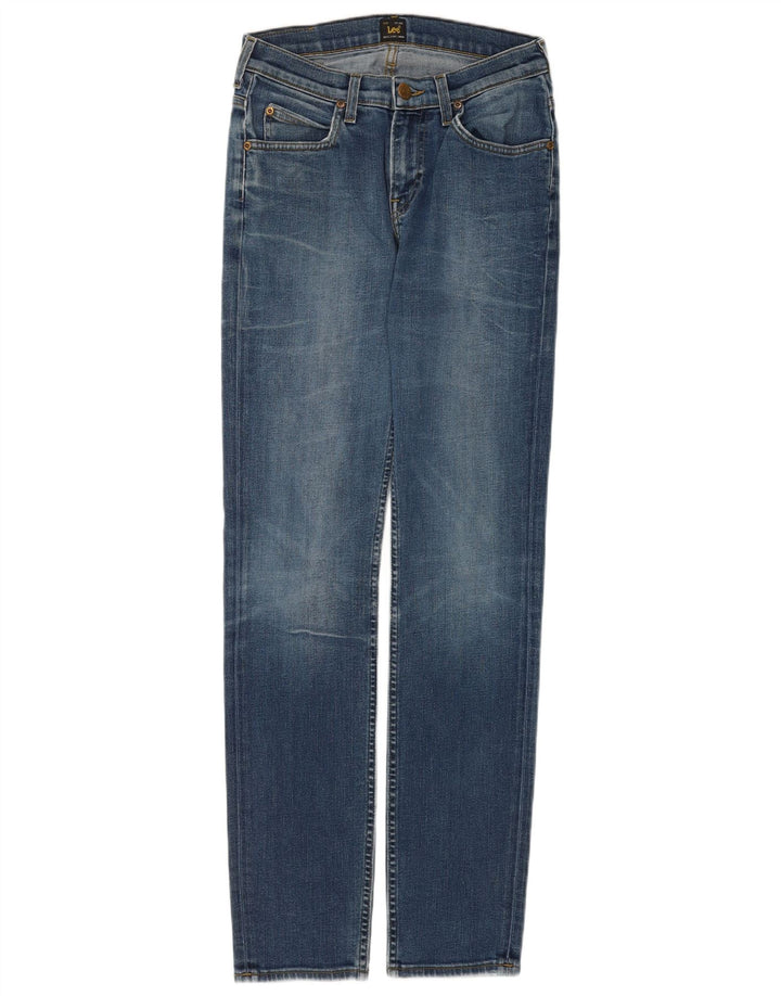 Lee Jean Slim Rider Femme W28 L32 Bleu Coton