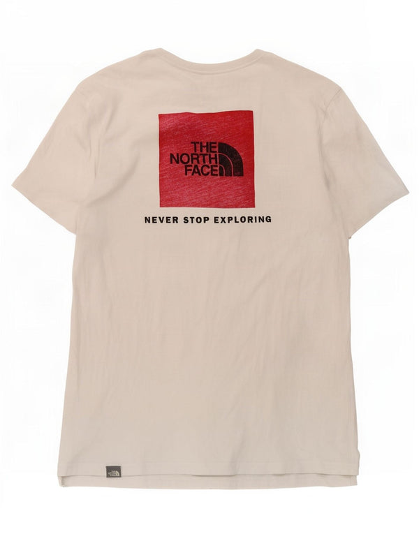 The North Face T-shirt graphique pour homme en coton blanc moyen