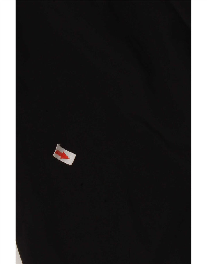 Adidas Pantalon de survêtement pour homme UK 36/38 Petit Noir Polyester