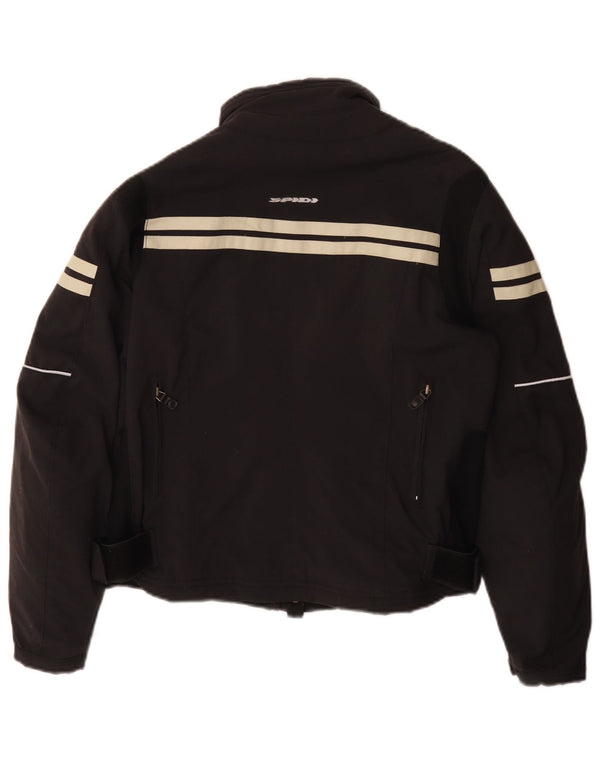 Spidi Womens Motorstyle Racer Jacket UK 14 Moyen Noir Polyamide