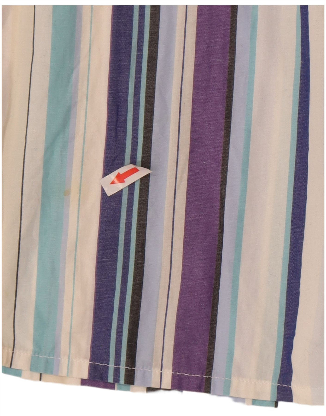 Paul Smith Chemise à manches courtes en coton rayé multicolore moyen