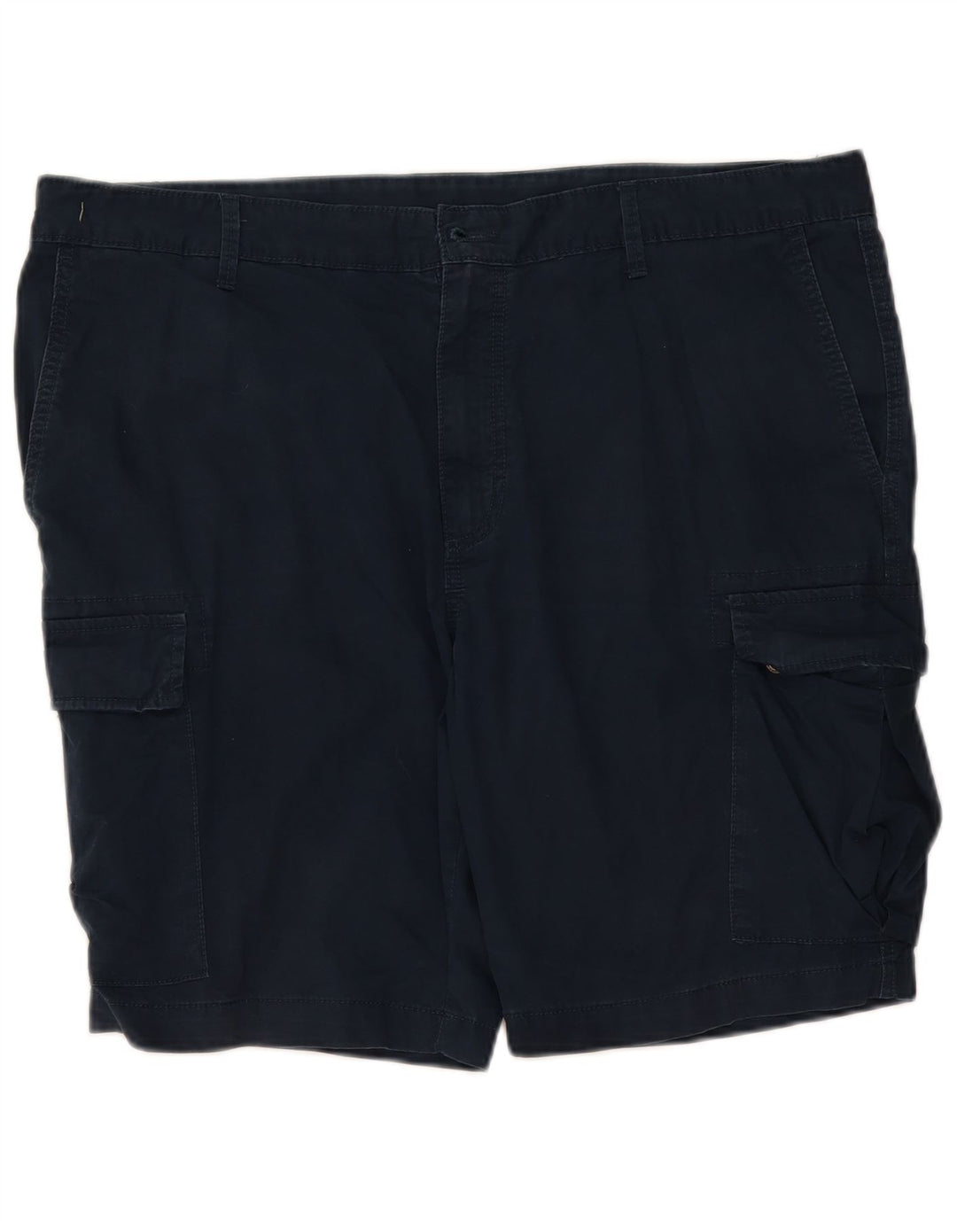 MARKS & SPENCER Short Cargo Homme W40 XL Bleu Marine Coton