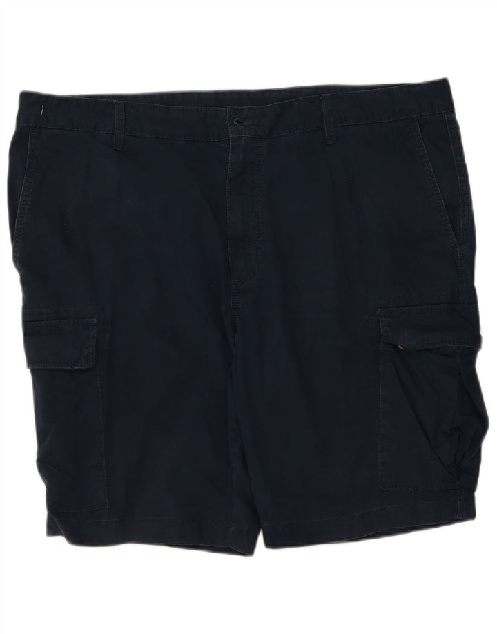 MARKS & SPENCER Short Cargo Homme W40 XL Bleu Marine Coton