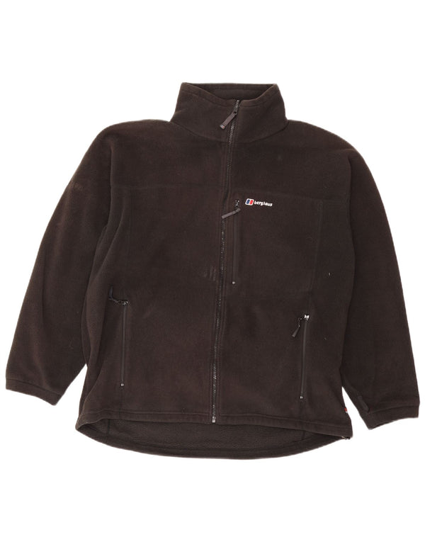 Berghaus Veste polaire surdimensionnée pour femme UK 18 XL Noir Polyester