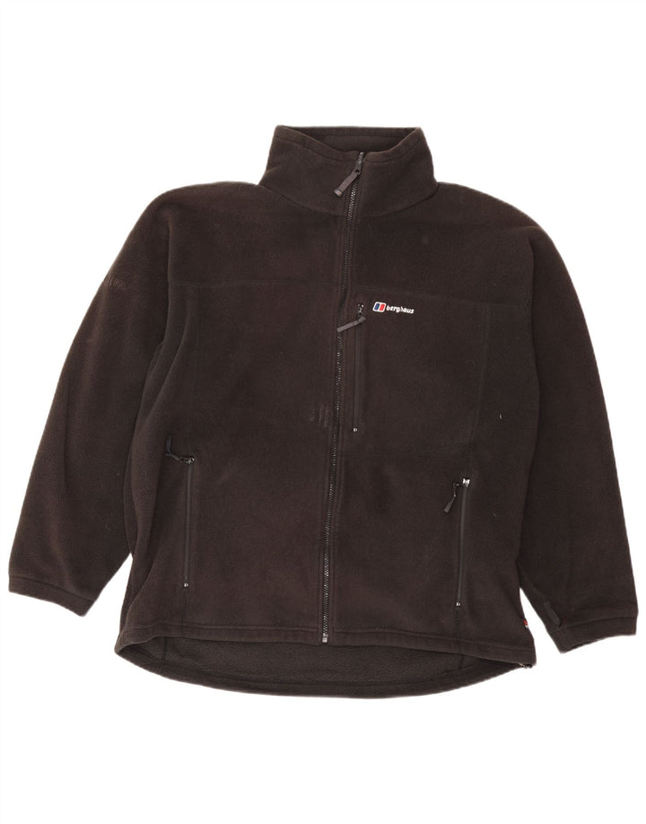 Berghaus Veste polaire surdimensionnée pour femme UK 18 XL Noir Polyester