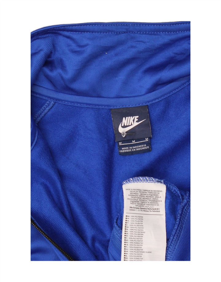 Veste de survêtement Nike pour homme en polyester color block bleu moyen