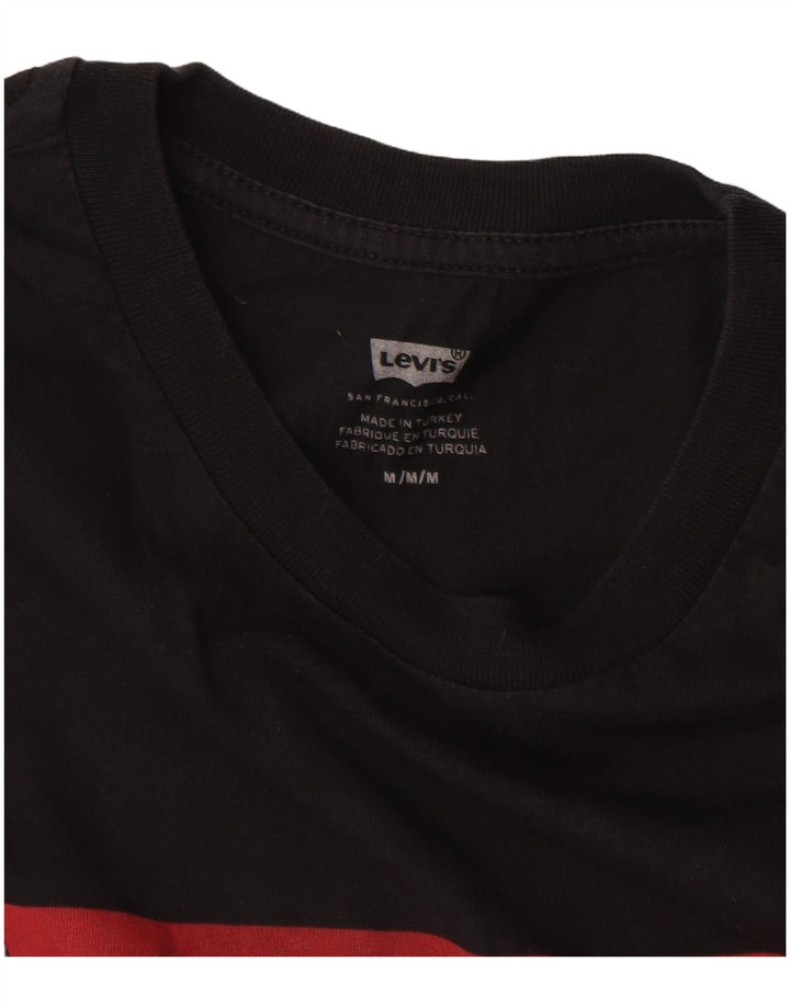 LEVI'S Tee-Shirt Graphique Homme Noir Moyen