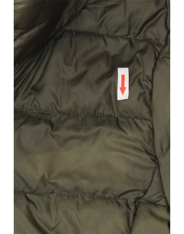 Esprit Veste matelassée à capuche pour femme UK 16 Large Kaki
