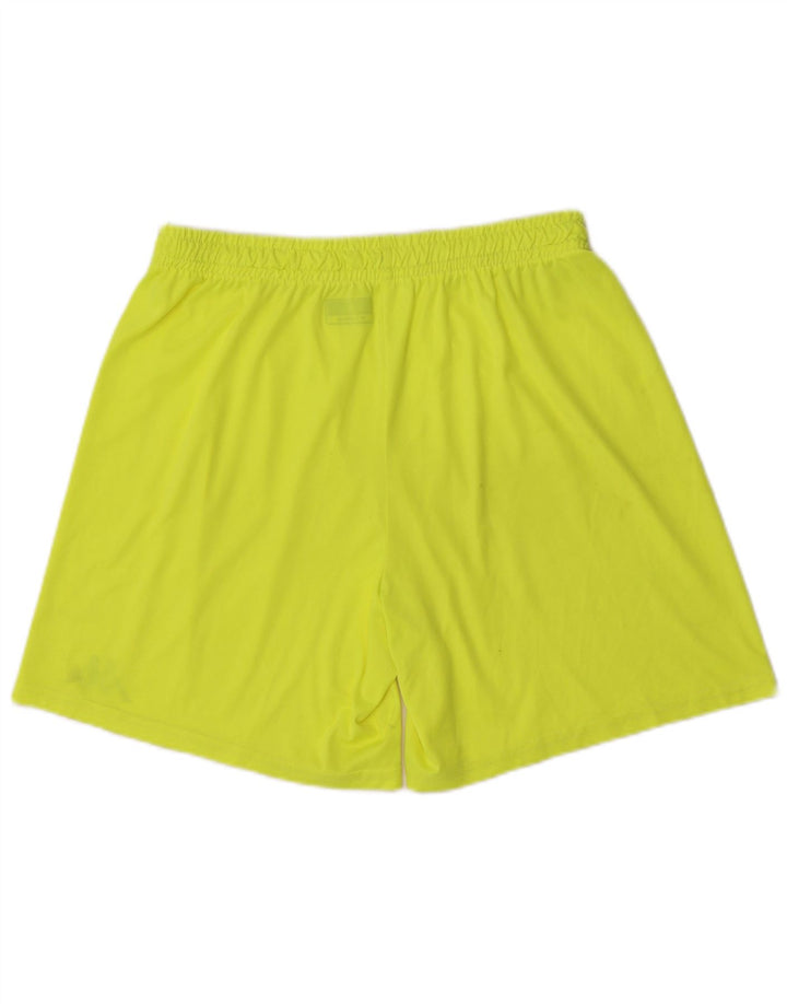 KAPPA Short de Sport Homme XL Jaune Polyester