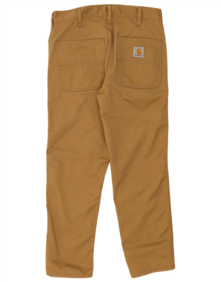 Carhartt Pantalon Chino Pegged Homme W30 L27 Beige Polyester