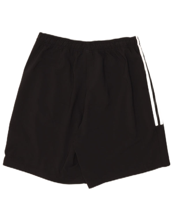 Adidas Short de sport pour homme en polyester noir moyen