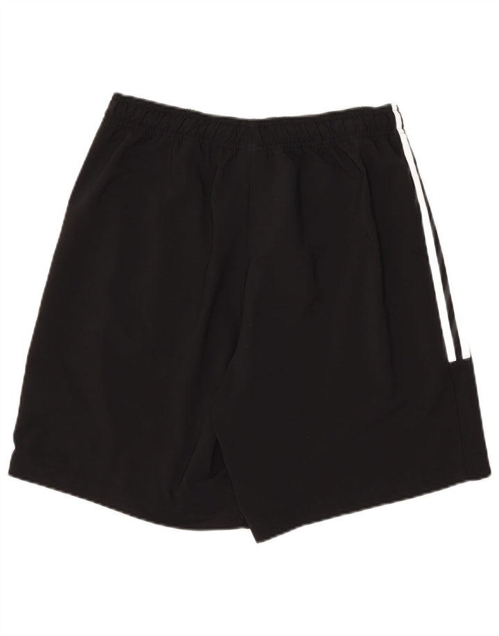 Adidas Short de sport pour homme en polyester noir moyen