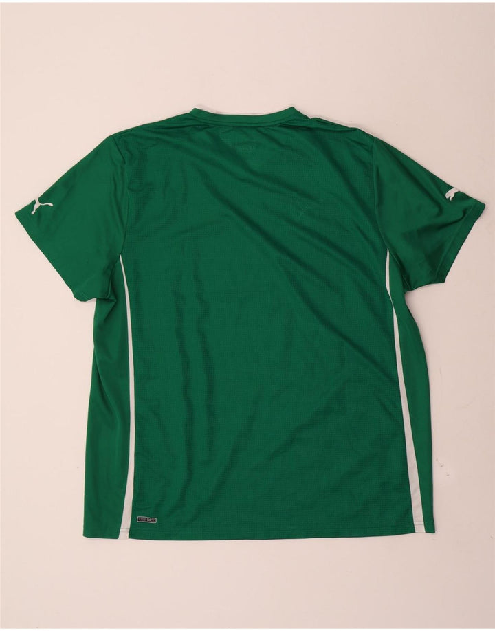 Puma T-Shirt Homme Top 2XL Vert Colorblock