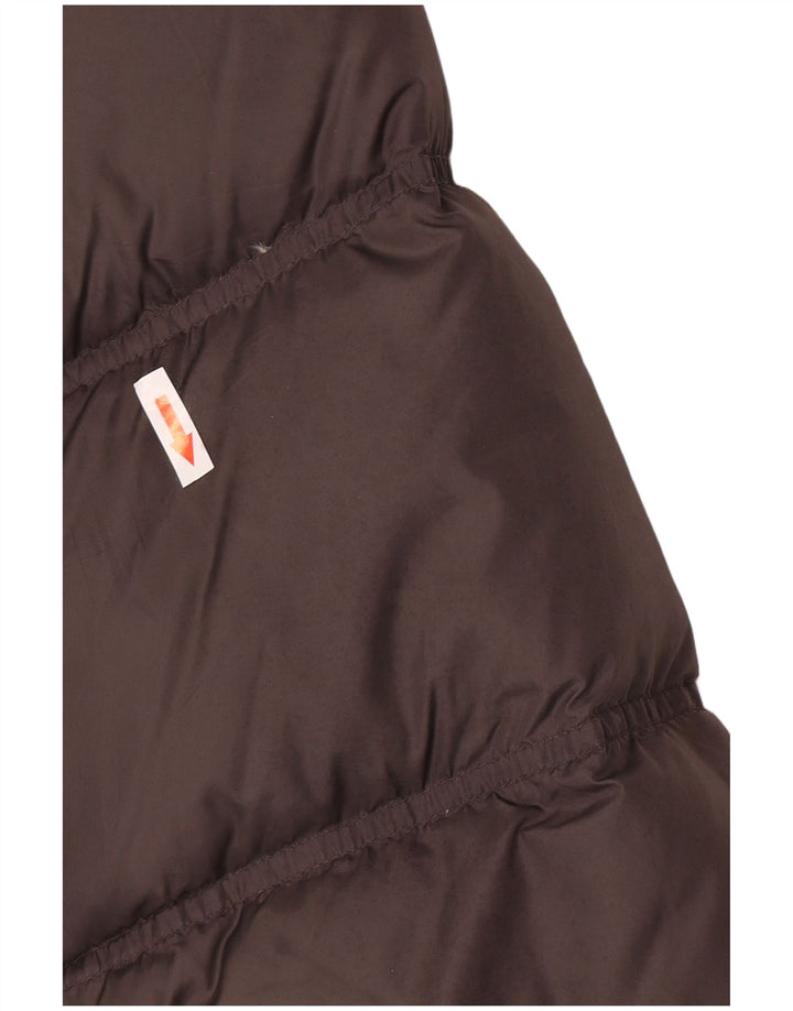 Fila Manteau rembourré à capuche pour femme IT 44 Nylon gris moyen