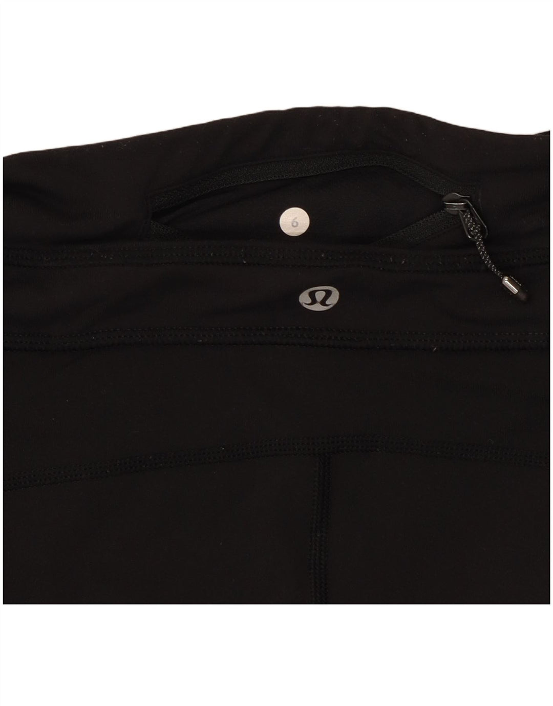 LULULEMON Leggings Femme US 6 Moyen Noir