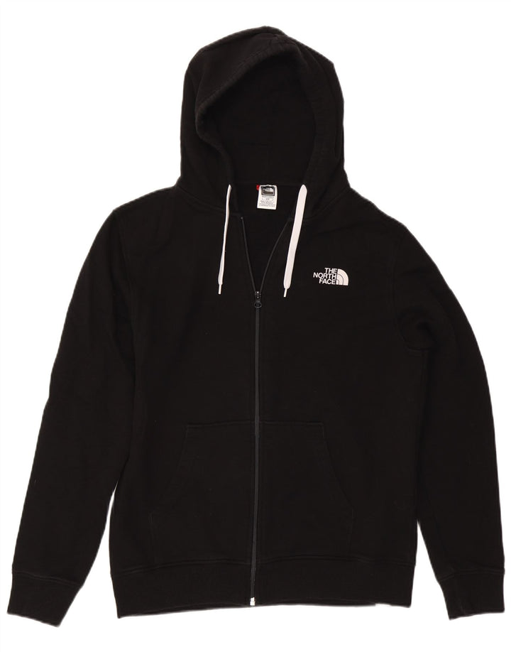 THE NORTH FACE Pull à capuche zippé pour homme en coton noir moyen