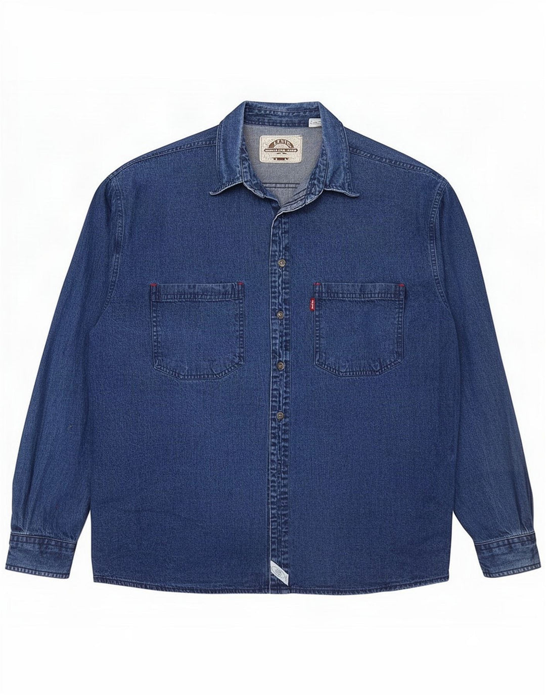 Chemise en jean Levi's Homme Large Bleu Coton
