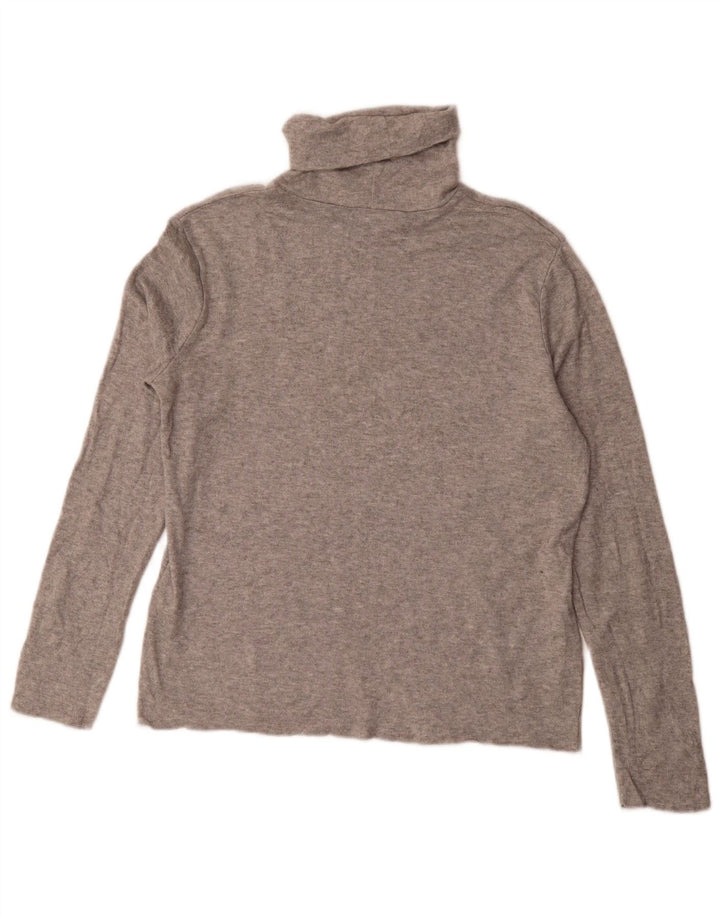 Zara Pull col roulé pour femme UK 16 Large Gris