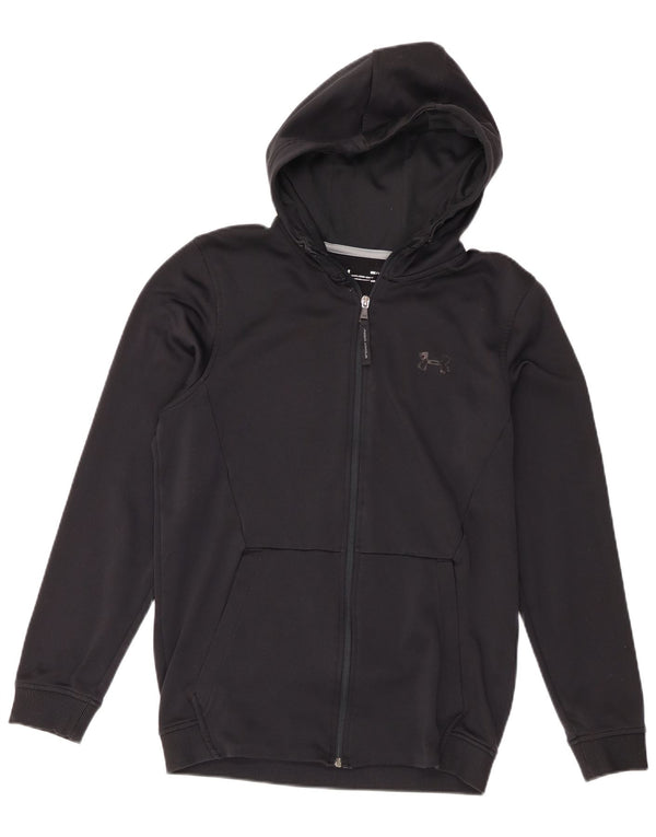 Under Armour Sweat à capuche Cold Gear Graphic Zip pour homme, petit, noir