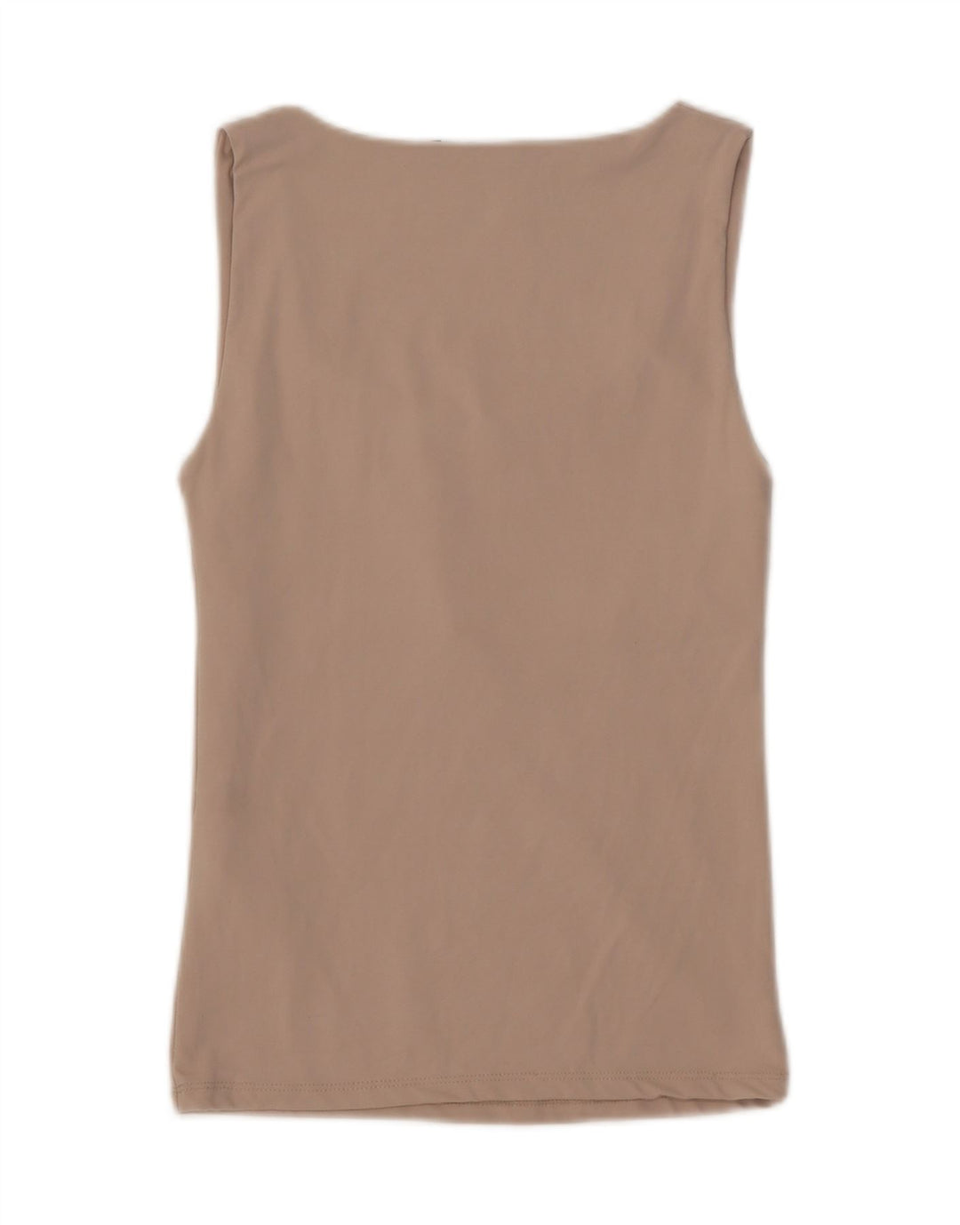 Zara Femme Débardeur UK 12 Beige Moyen Polyamide